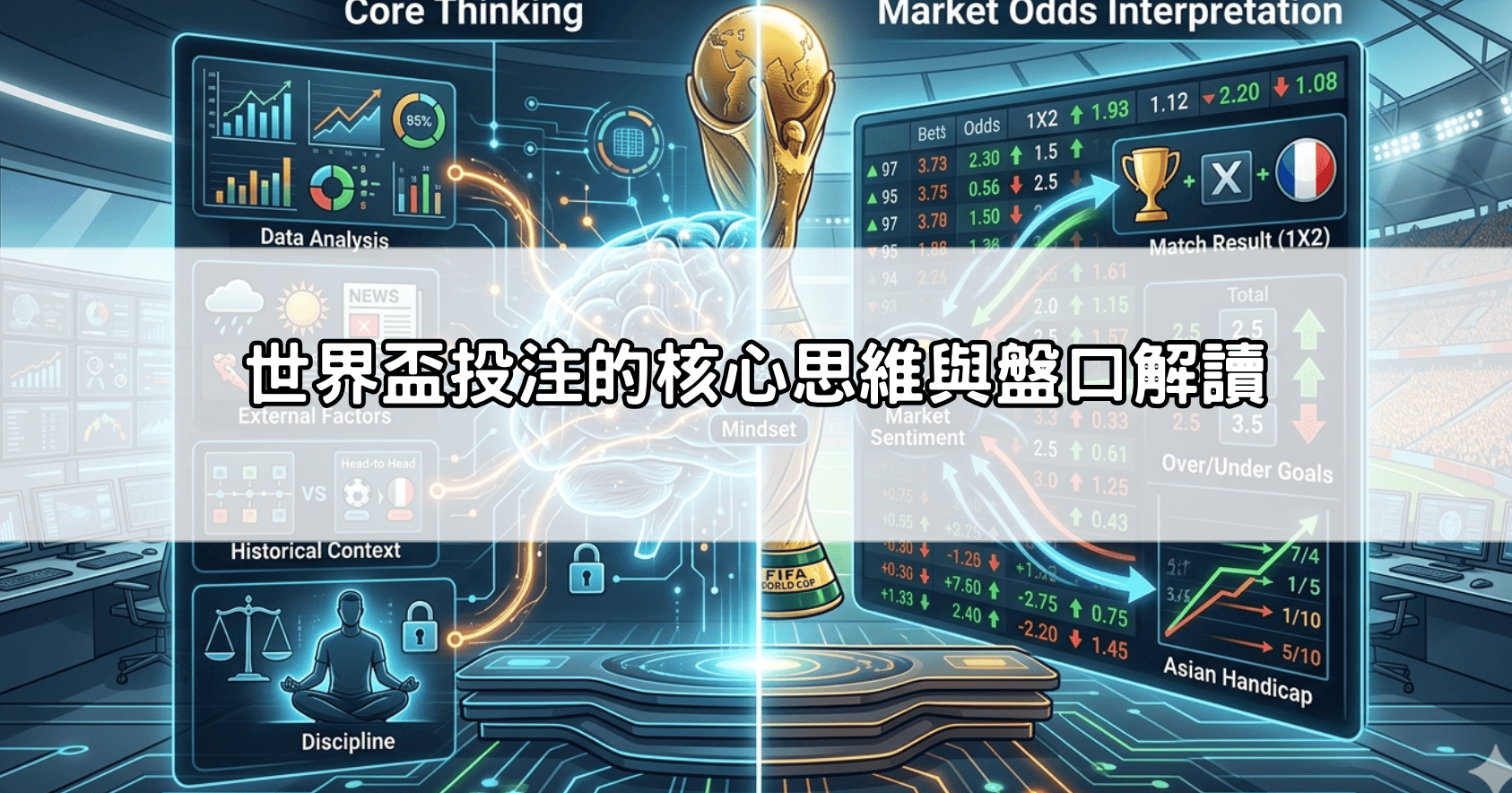 世界盃投注的核心思維與盤口解讀