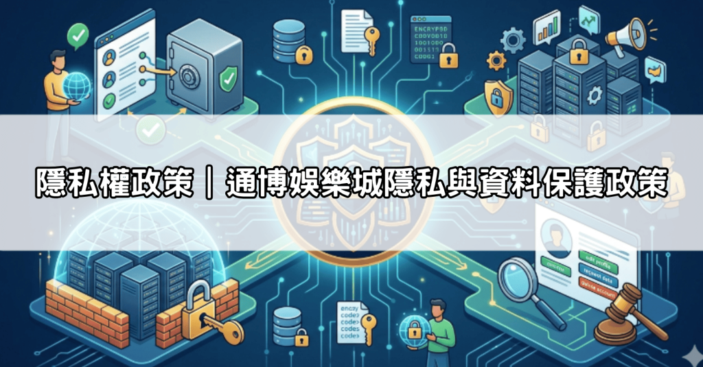 隱私權政策｜通博娛樂城隱私與資料保護政策