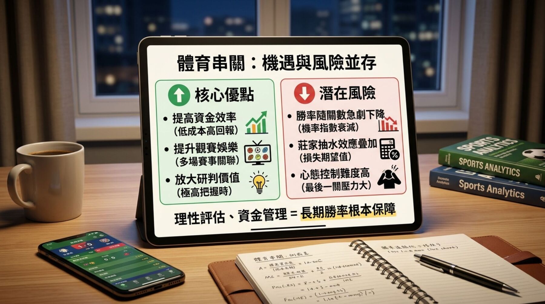 體育串關優缺點分析與風險控管原則